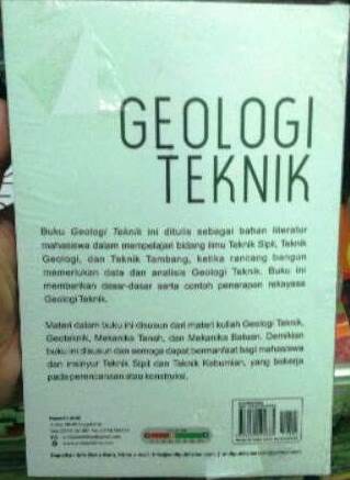 Buku Geologi Teknik Karya Didi S. Agustawijaya