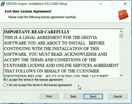 License Aggrement Geovia Surpac v6.6.2 64 bit Crack