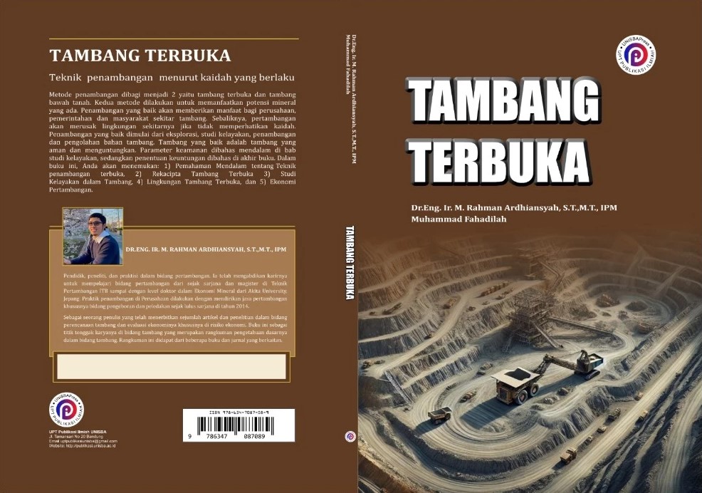 Buku Tambang Terbuka M. Rahman Ardhiansyah - Unisba Press